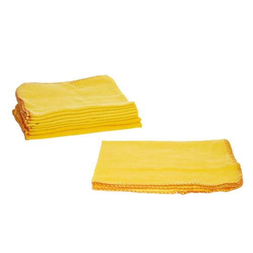 Jantex Yellow Dusters - 20x16" (Pack 10)