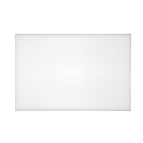 Hygiplas Anti-bacterial High Density Chopping Board White - 18x12x1/2"
