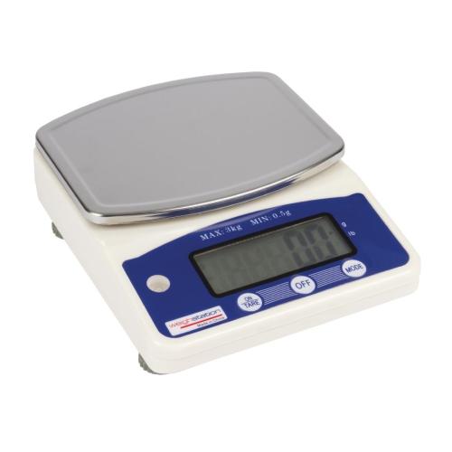 EDLP Vogue Digital Small Platform Scale (Not Gov Stamped) 3kg Grad. 0.5g kg/lb