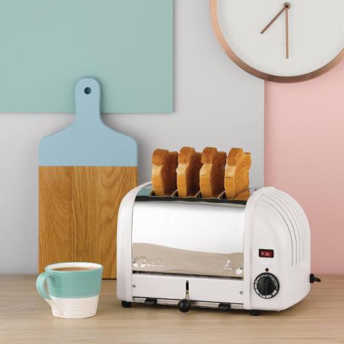 Dualit Classic Vario 4 Slot Toaster - White