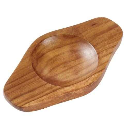 Olympia Wooden Base for F451 Kahari Dish - 150mm 6"