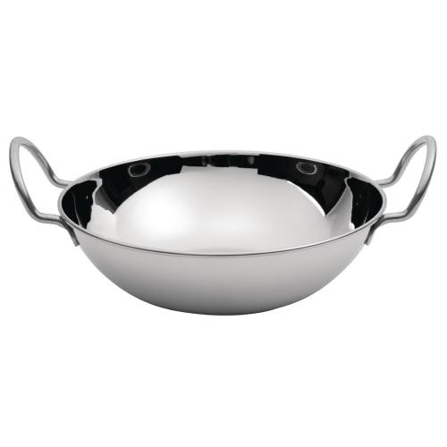 Olympia Table Presentation Balti Dish St/St Small - 148mm 5 4/5"