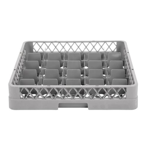 Vogue Glass Dishwasher Rack - 100x500x500mm (25 Compartments)