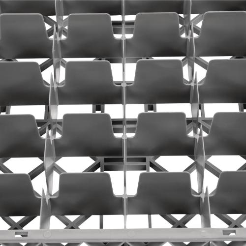 Vogue Glass Dishwasher Rack - 100x500x500mm (36 Compartments)