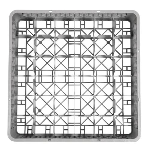Vogue Glass Dishwasher Rack - 100x500x500mm (36 Compartments)