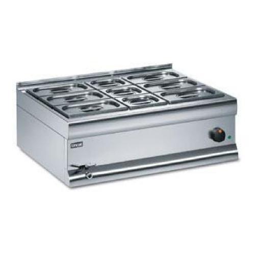 Lincat Bain Marie Dry Heat 6x1/4 & 3x1/6 - 290Hx750Wx600mmD (Direct)