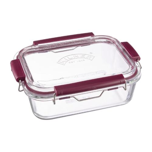 Kilner Fresh Storage Stackable Glass Food Container - 1.4Ltr