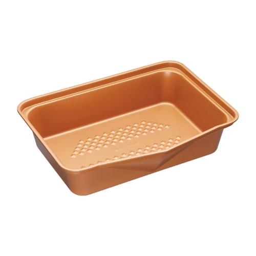MasterClass Smart Ceramic Non-Stick Large Roasting Pan - 41x31x9.5cm