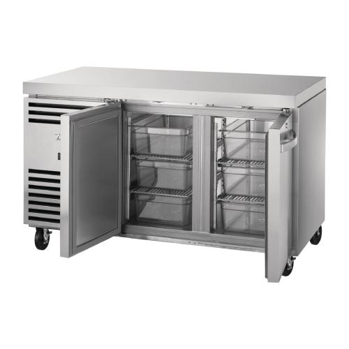 True 2 Door 1/1 GN Counter Refrigerator TCR1/2-CL-SS-DL-DR (Direct)
