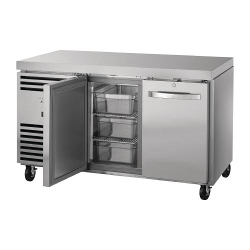 True 2 Door 1/1 GN Counter Freezer TCF1/2-CL-SS-DL-DR (Direct)