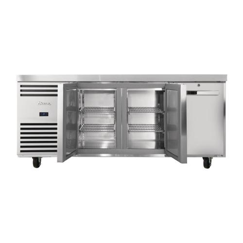 True 3 Door 1/1 GN Counter Refrigerator TCR1/3-CL-SS-DL-DR-DR (Direct)