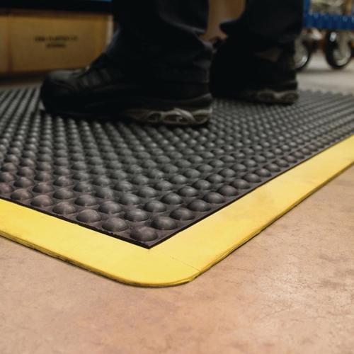 COBA Bubblemat Black/Yellow - 0.9x1.2m (Direct)