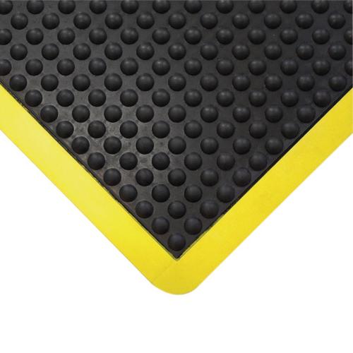 COBA Bubblemat Black/Yellow - 0.9x1.2m End (Direct)