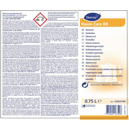 Diversey Room Care R8 Kettle Descaler Ready To Use (6x750ml)