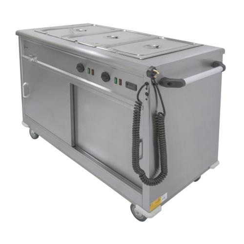 Parry Mobile Servery with bain marie top (Direct)