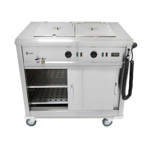 Parry Mobile servery with bain marie top (Direct)