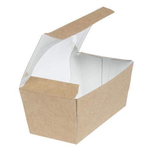 Colpac Kraft Paperboard Small Cake Box with Window (Pack 500)