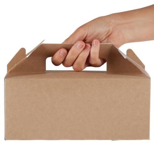Colpac Kraft Paperboard Carry Box - Small (Pack 125)