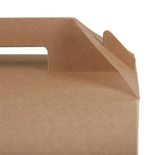 Colpac Kraft Paperboard Carry Box - Large (Pack 125)