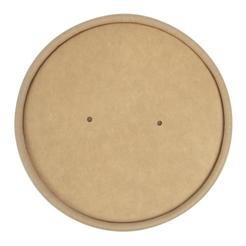 Colpac Souper Lid Kraft - 16oz (Pack 500)