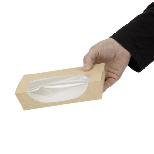 Colpac Tuck Top Salad Pack Large Kraft (Pack 200)