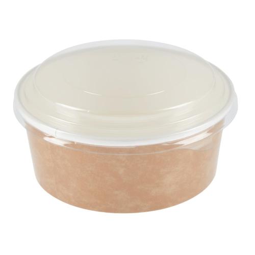 Colpac Kraft Multi Food Pot & PET Lid - 700ml 24oz (Pack 150)