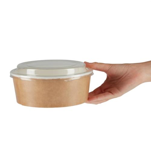 Colpac Kraft Multi Food Pot & Lid - 1300ml 35oz (Pack 150)