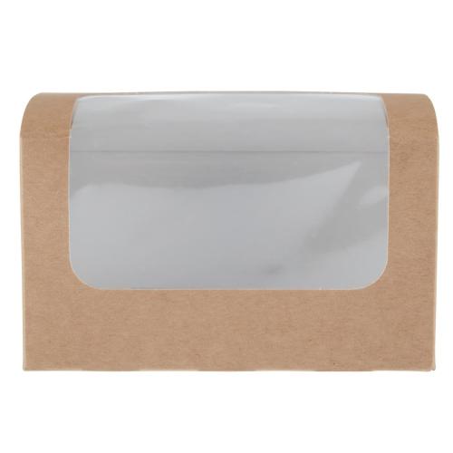 Colpac Kraft Sandwich Pack with PLA Window (Pack 500)