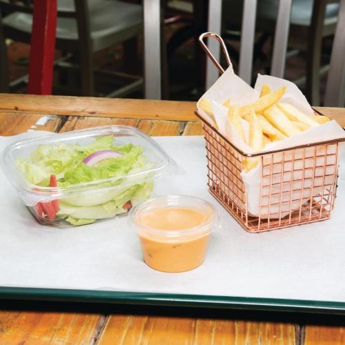 Fiesta Green PLA Salad Deli Container with Lid - 340ml 12oz (Pack 200)