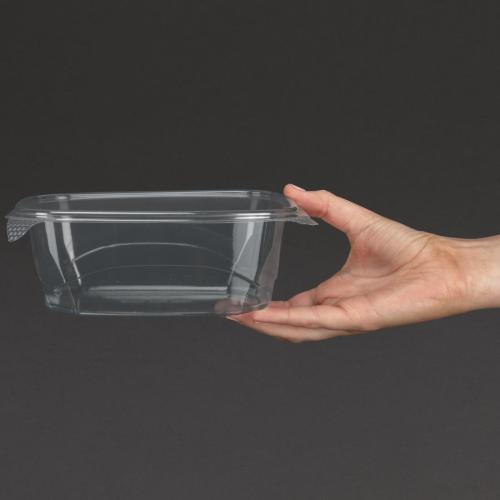 Fiesta Green PLA Salad Deli Container with Lid - 910ml 32oz (Pack 200)