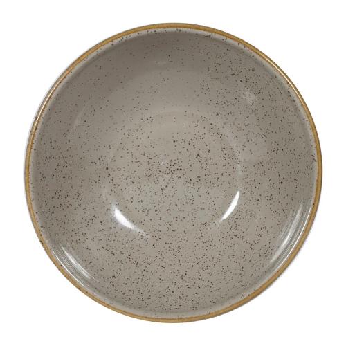 Churchill Stonecast Grey Shallow Bowl - 13cm 5 2/8" 26cl 9oz (Box 12) (Direct)