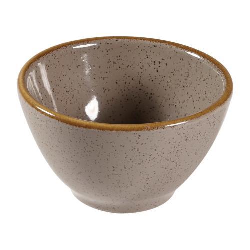 Churchill Stonecast Grey Dip Pot - 85mm 3 3/8" 11cl 4oz (Box 12) (Direct)