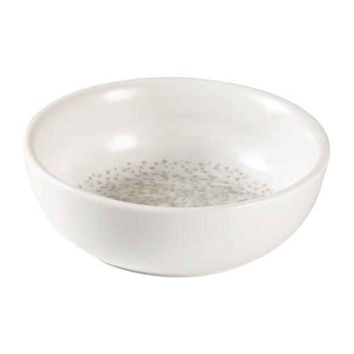 Menu Shades Caldera Chalk White Bowl - 134mm 5 1/4" 34cl 12oz (Box 6) (Direct)