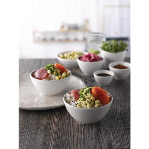 Churchill Profile White Snack Bowl - 13cm 5 2/8" 40cl 14oz (Box 12) (Direct)