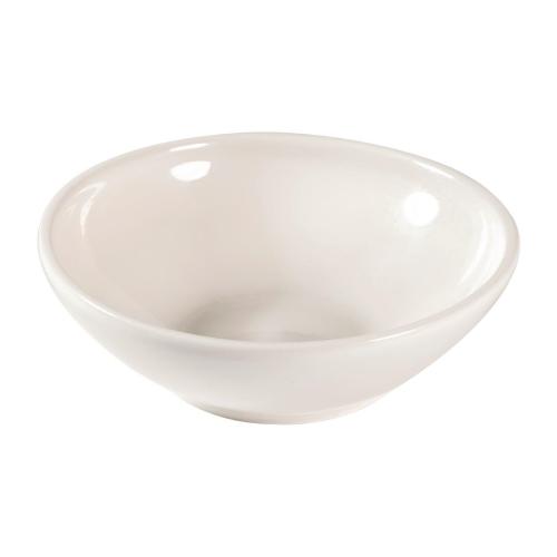 Churchill Profile White Shallow Bowl - 13cm 5 2/8" 26cl 9oz (Box 12) (Direct)