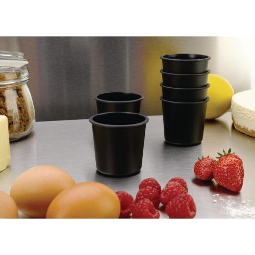 MatferBourgeat Exoglass Dariole Mould - 55x55mm (Pack 6) (B2B)