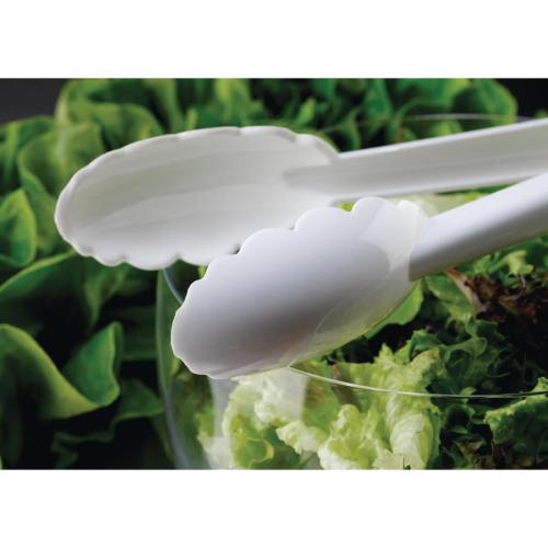 MatferBourgeat Exoglass Tongs White - 240mm (B2B)