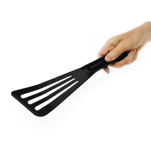 MatferBourgeat Pelton Spatula Perforated Black