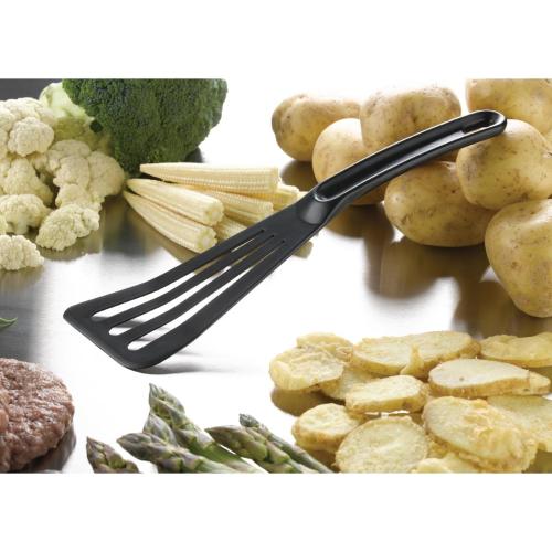 MatferBourgeat Pelton Spatula Perforated Black
