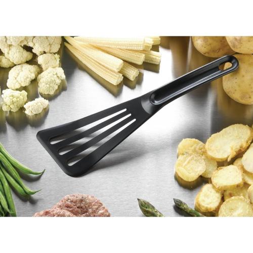 MatferBourgeat Pelton Spatula Perforated Black
