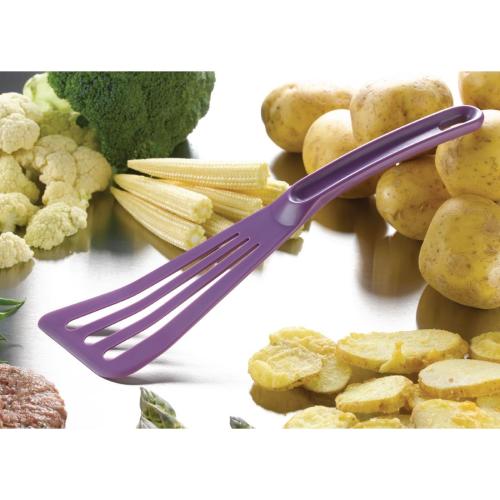 MatferBourgeat Pelton Spatula Perforated Purple (B2B)