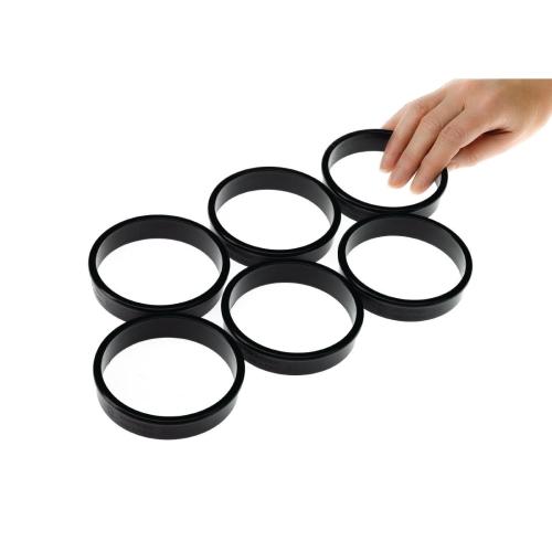 MatferBourgeat Exoglass Tart Ring - 85x19mm (Pack 6)