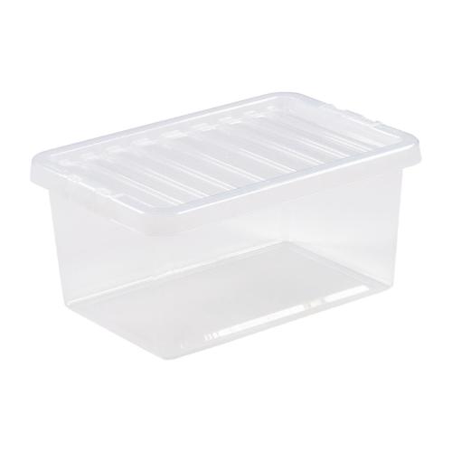 Wham Crystal Equipment Storage Box & Lid - 11Ltr