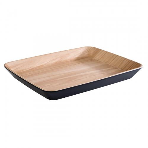APS Frida Tray Wood/Black - 320x250mm (B2B)