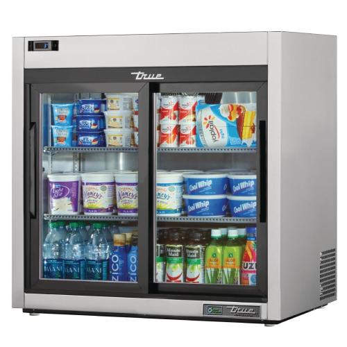 True Small Slide Door Merchandiser TSD-09G-HC-LD (Direct)