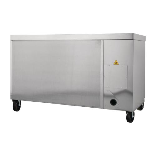 True 2 Section 1/1GN Counter Refrigerator w/6 Drawers TCR1/2-CL-SS-3D-3D(Direct)