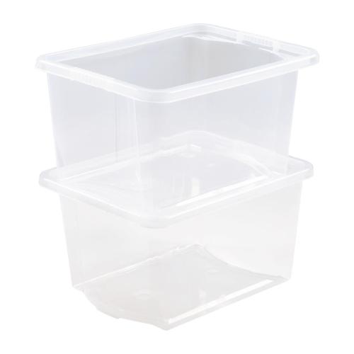 Wham Crystal Equipment Storage Box & Lid - 28Ltr