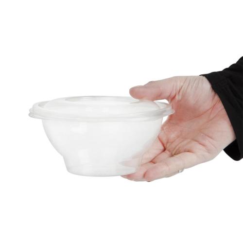 750ml Contour Salad/deli Bowl with lid (Pack 200)