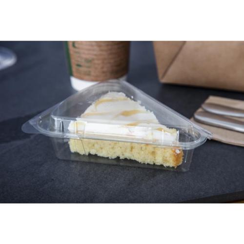 PET Cake Slice - 144x120x44mm (Pack 600)