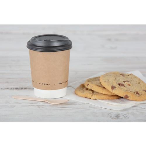Fiesta Green Plastic Free Hot Cup Double Wall - 8oz (Box 500)